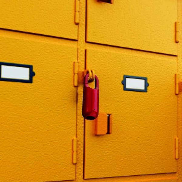 Smart lock USB Rechargeable Fingerprint Padlock