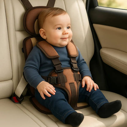 The child car seat is compatible with all types of cars