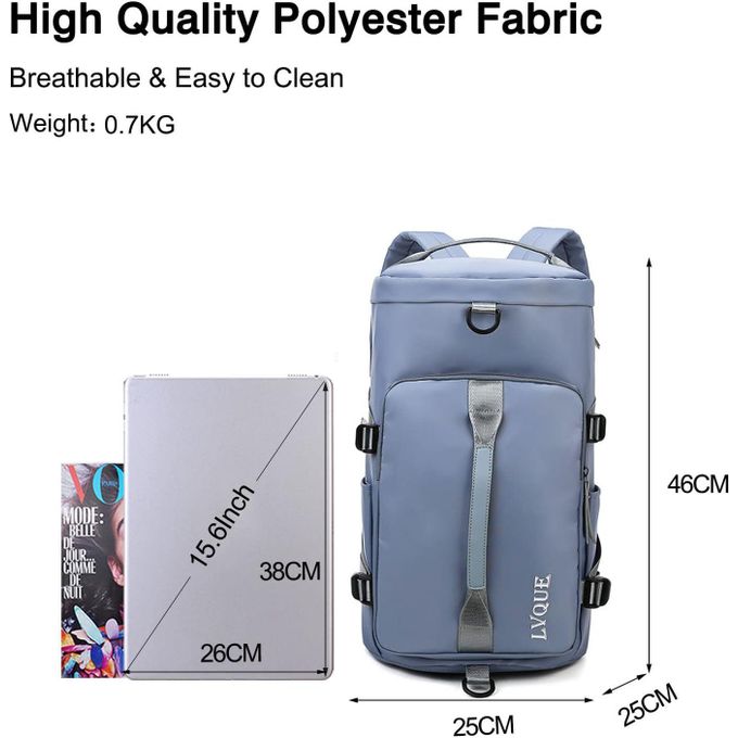 Travel Handbag Sports Gym Backpack Weekender Carry On Overnight Bags for Women Men