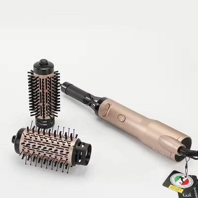 Sèche-cheveux professionnel rotatif volumateur avec technologie ionique