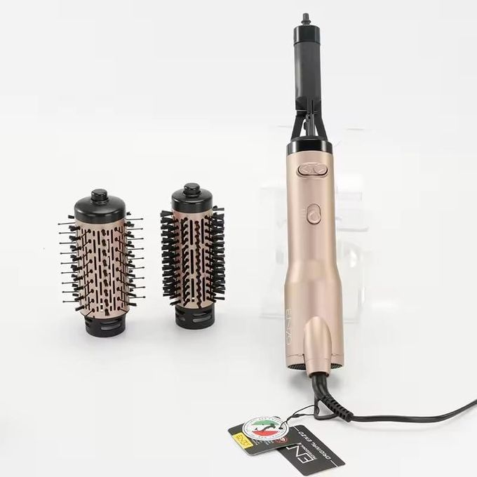 Sèche-cheveux professionnel rotatif volumateur avec technologie ionique