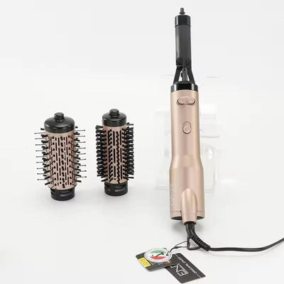 Sèche-cheveux professionnel rotatif volumateur avec technologie ionique