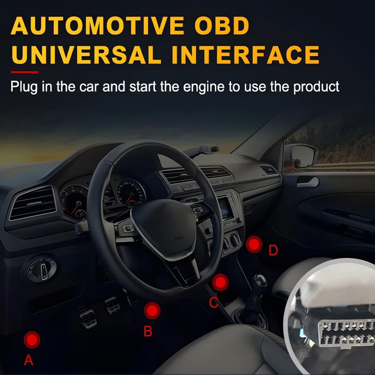 OBD2 Advanced Diagnostic Tool Professional Engine Code Reader