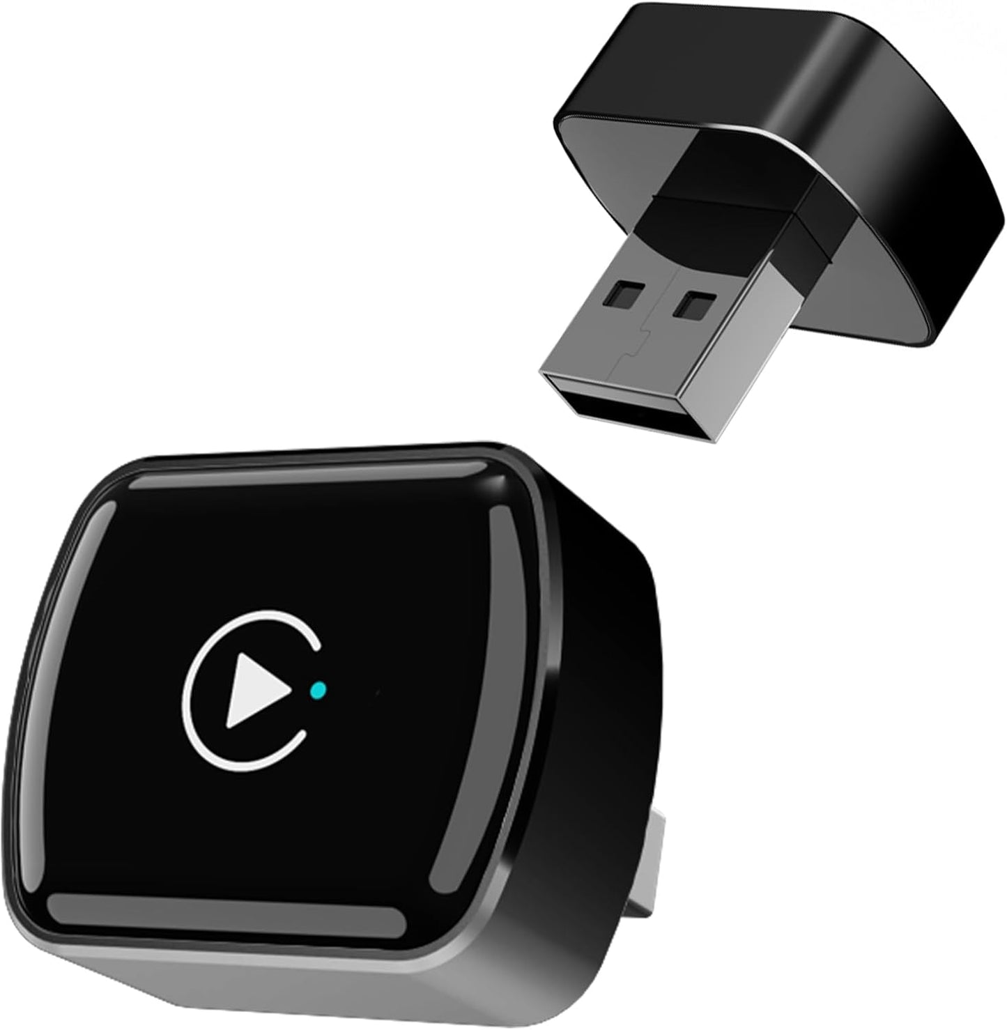 Wireless CarPlay Adapter for Apple iPhone -Mini car Play Android Auto Adapter