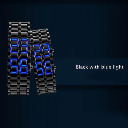 Unique Creative Lava Led Trendy Men's Watch