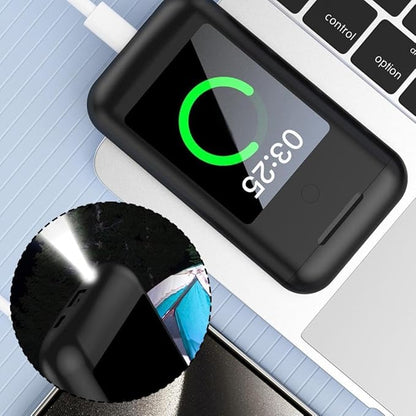 Wireless Earbuds with Smart LED Case and Multifunctional Digital Display