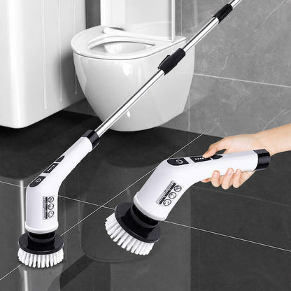 8-in-1 Cordless Flexible Electric Scrubber