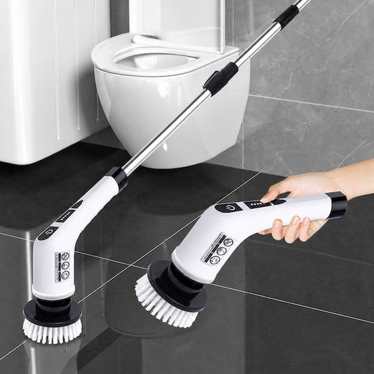 8-in-1 Cordless Flexible Electric Scrubber