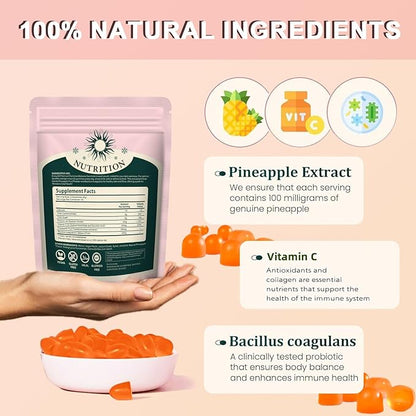 Feminine Gummies Balance Nutrition - pH Balance for Women Health Natural