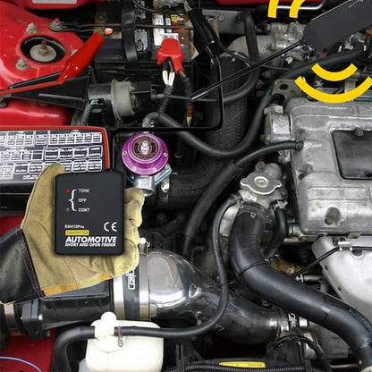 Automotive circuit detector, automotive repair tool, for tracing cables or wires