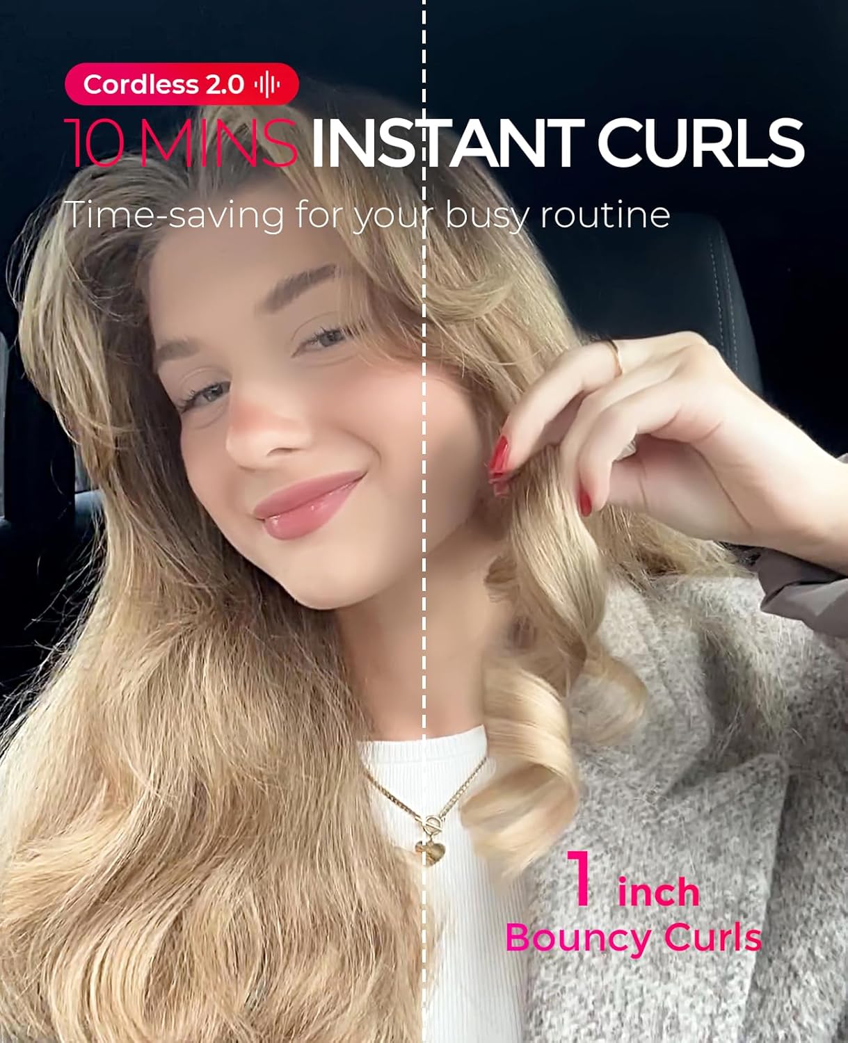 TYMO CURLPRO - Wireless Automatic Hair Curling Iron