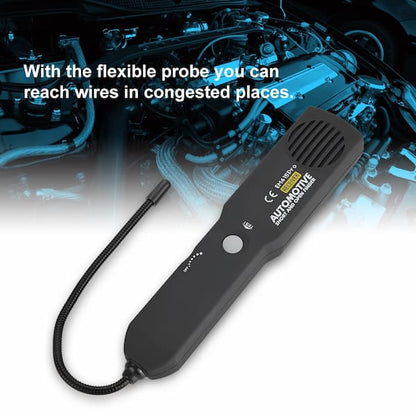 Automotive circuit detector, automotive repair tool, for tracing cables or wires