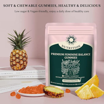 Feminine Gummies Balance Nutrition - pH Balance for Women Health Natural