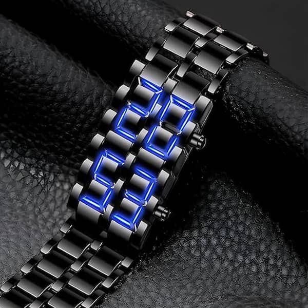 Unique Creative Lava Led Trendy Men's Watch
