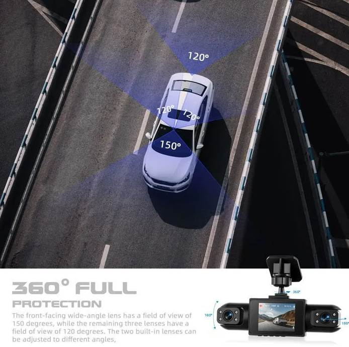 Full View Car Dashcam System