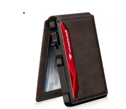 The Ultimate Smart Pop-Up Wallet: Slim, Secure, & RFID Protected