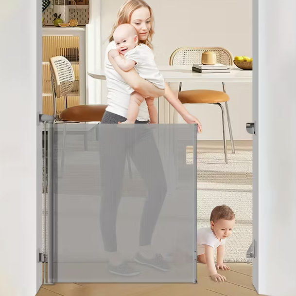 Baby Gates Extra Wide Customized Mesh Safety Door Stair