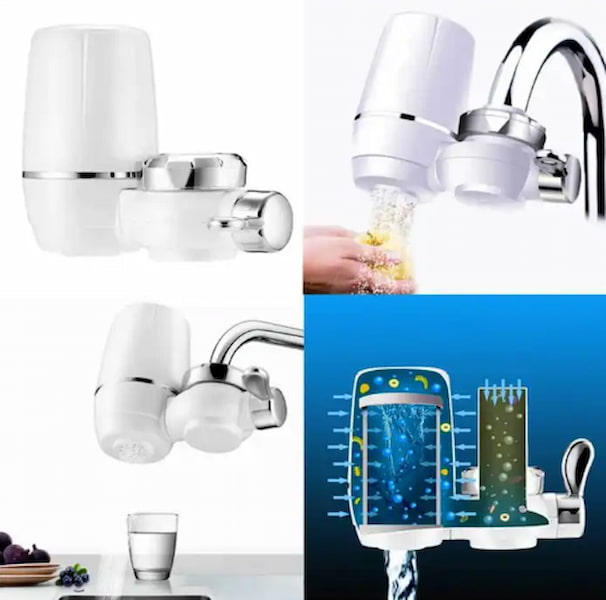 Water Filter for Kitchen Faucet, Removing Chlorine from Tap Water
