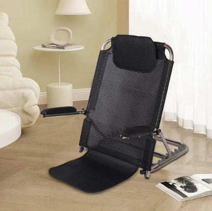 Breathable Adjustable Sit-up Neck Backrest Folding Chair back support