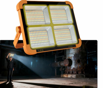 Energy Saving Portable Flood Light USB Charging Emergency Solar LED Garden Lamp