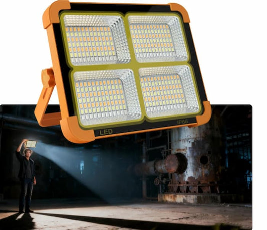 Energy Saving Portable Flood Light USB Charging Emergency Solar LED Garden Lamp