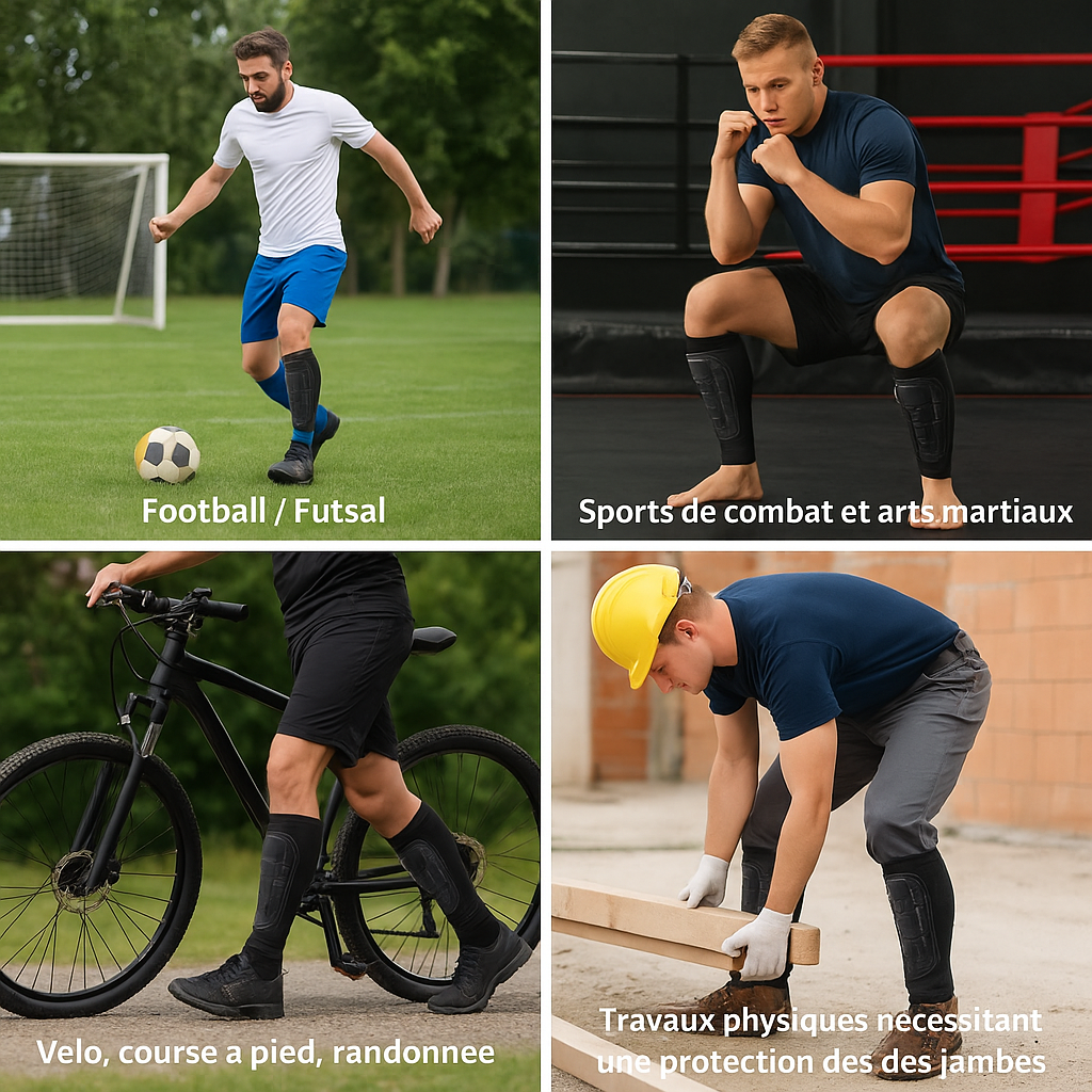 Protège-tibias intelligents pour sportifs (Nouveau design)