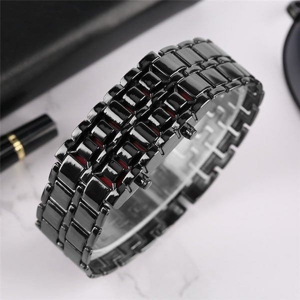 Unique Creative Lava Led Trendy Men's Watch
