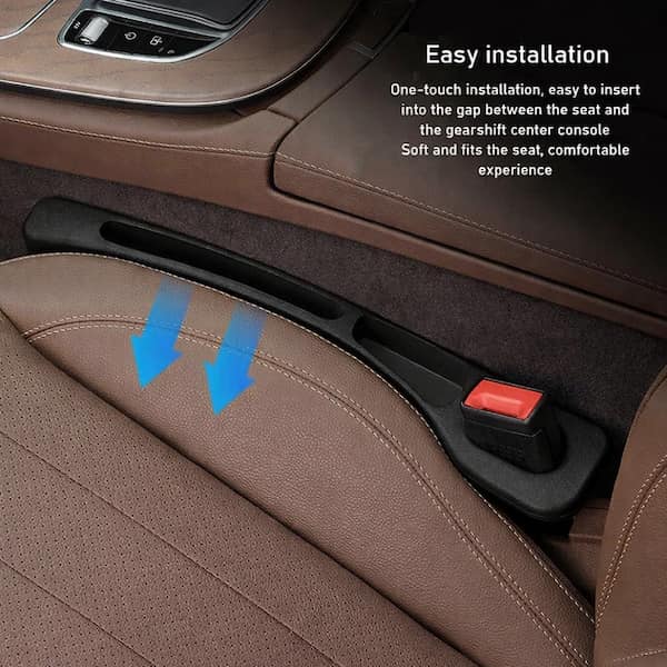 Car Seat Gap Plug with Storage Slot