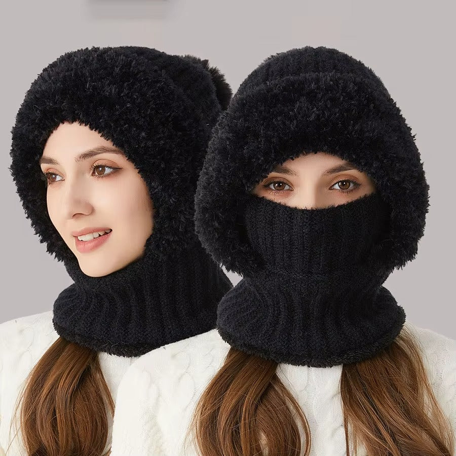 CozyFur Pom Beanie Hood (LIMITED EDITION)