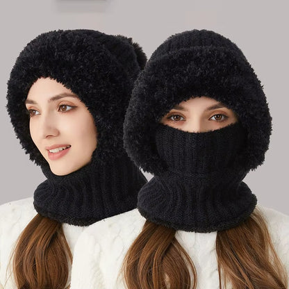 CozyFur Pom Beanie Hood (LIMITED EDITION)