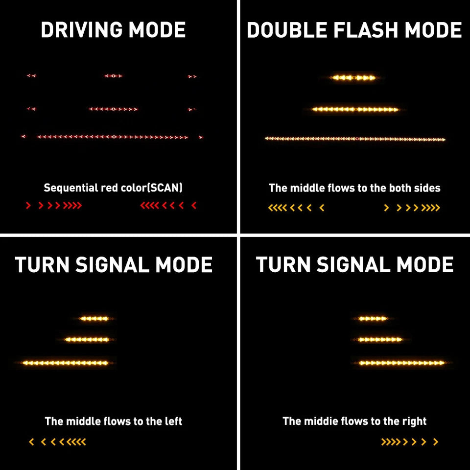 Led tailgate light bar strip (1.5m)